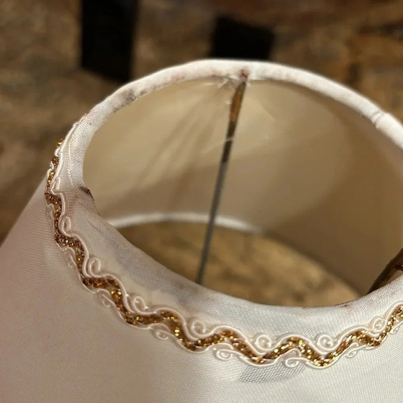 Vintage precious collection boy with dogs lamp - Picture 3 of 8